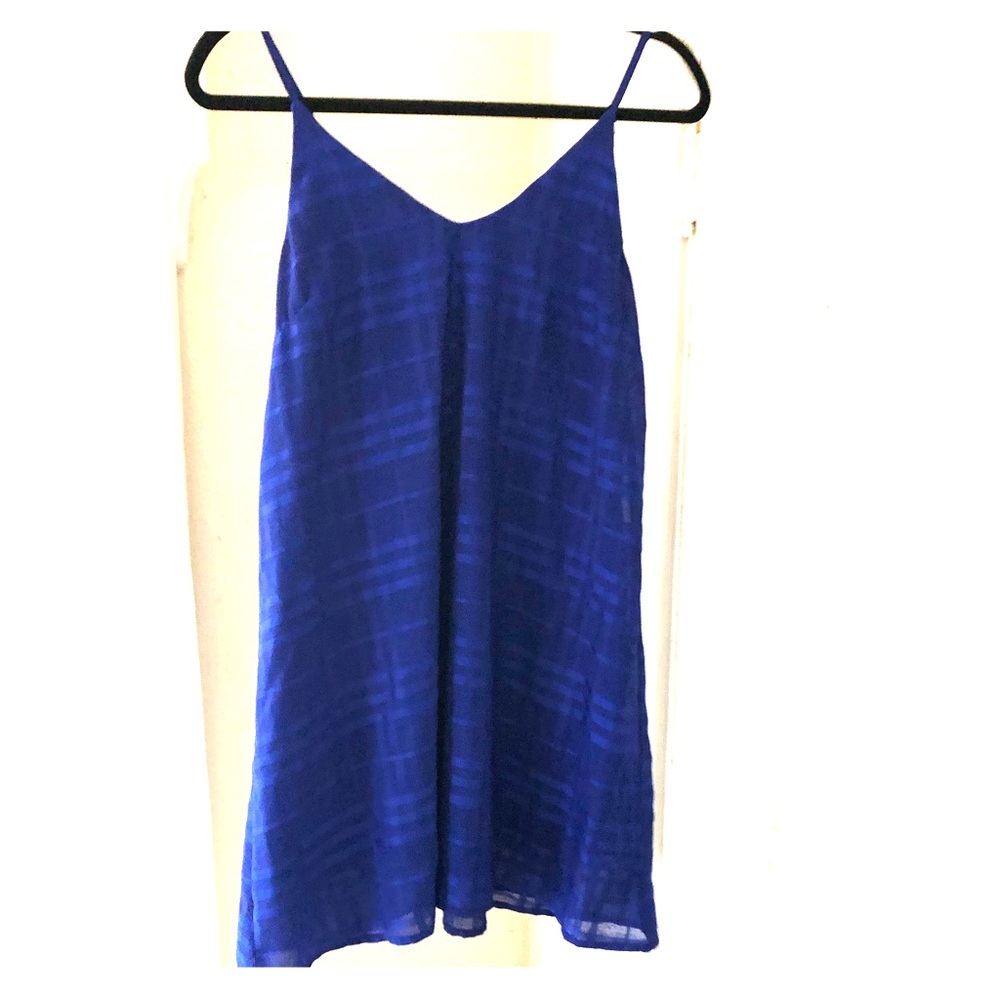 Blue dress